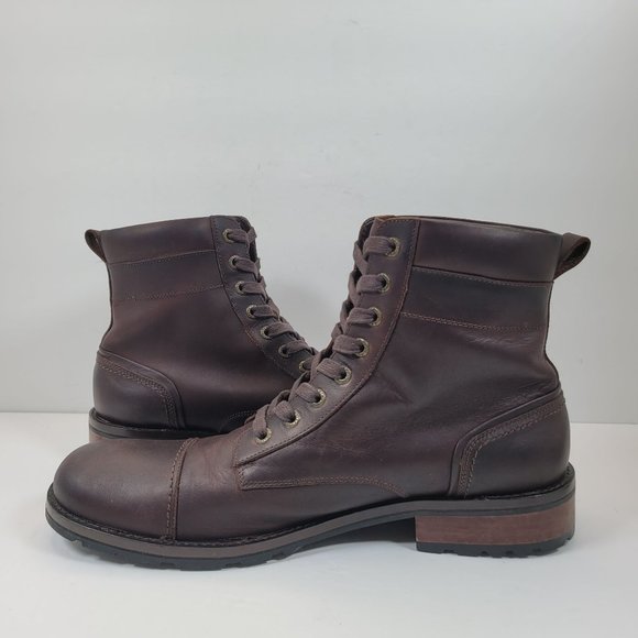 Wolverine Men's Brown Reese Cap Top Leather Boots W08814 US Size 13D - Picture 6 of 12